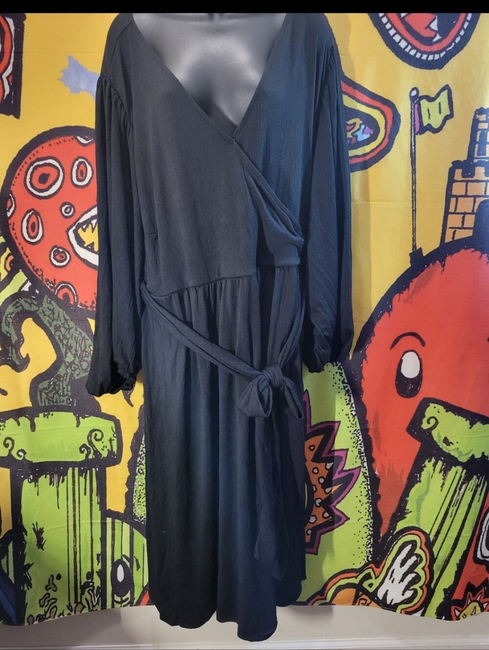 Ava and Viv Faux Wrap Dress